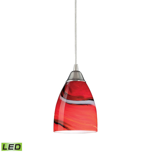 ELK Home - 527-1CY-LED - LED Mini Pendant - Pierra - Satin Nickel