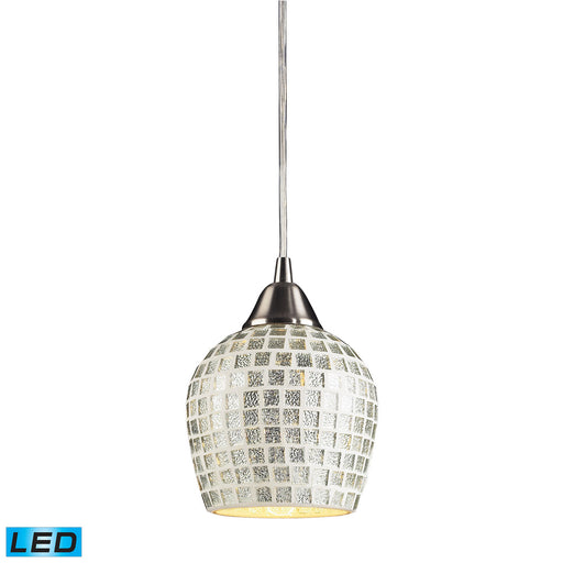 ELK Home - 528-1SLV-LED - LED Mini Pendant - Fusion - Satin Nickel