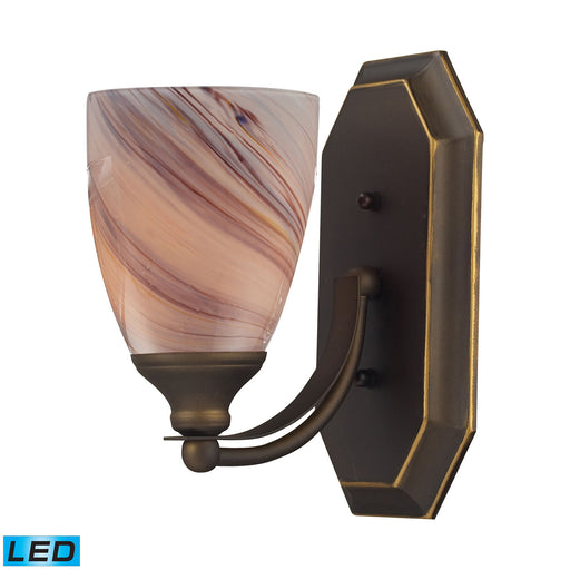 ELK Home - 570-1B-CR-LED - LED Vanity Lamp - Mix and Match Vanity - Aged Bronze
