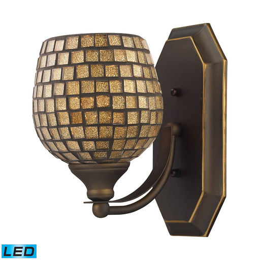 ELK Home - 570-1B-GLD-LED - LED Vanity Lamp - Mix and Match Vanity - Aged Bronze