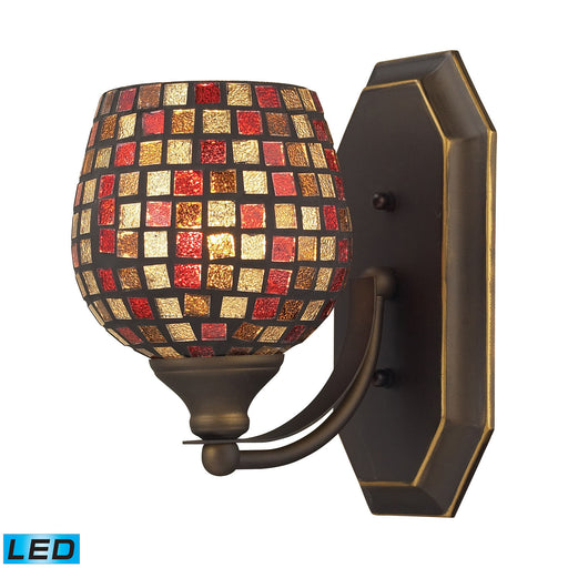 ELK Home - 570-1B-MLT-LED - LED Vanity Lamp - Mix and Match Vanity - Aged Bronze