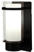 DVI Lighting - DVP9062GR-OP - One Light Wall Sconce - Essex - Graphite w/ Half Opal Glass