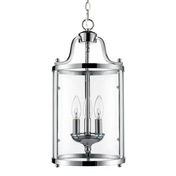 Three Light Pendant from the Payton collection in Chrome finish