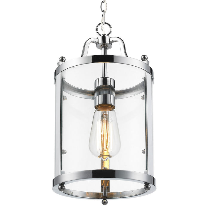 One Light Mini Pendant from the Payton collection in Chrome finish