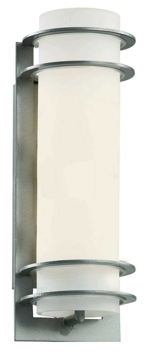 Trans Globe Imports - 40205 SL - One Light Wall Lantern - Zephyr - Silver
