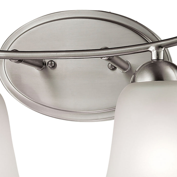 Four Light Bath Bar from the Conway collection in Brushed Nickel finish