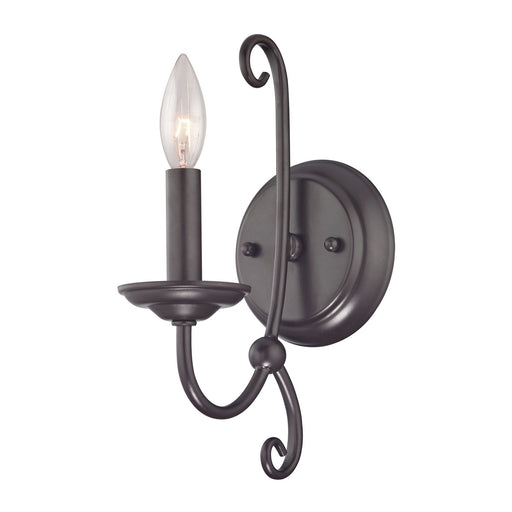 ELK Home - 1501WS/10 - One Light Wall Sconce - Williamsport - Oil Rubbed Bronze