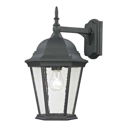 ELK Home - 8101EW/65 - One Light Wall Sconce - Temple Hill - Matte Textured Black