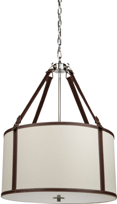 Artcraft - SC875WH - Five Light Chandelier - Bay Street - White