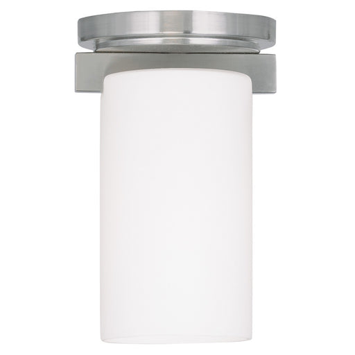 Livex Lighting - 1320-91 - One Light Ceiling Mount - Astoria - Brushed Nickel