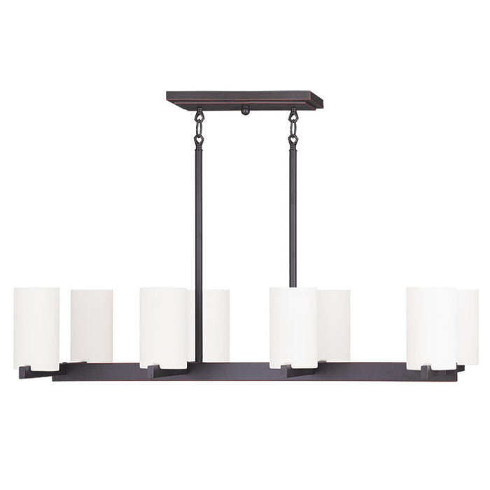 Livex Lighting - 1328-67 - Eight Light Chandelier - Astoria - Olde Bronze