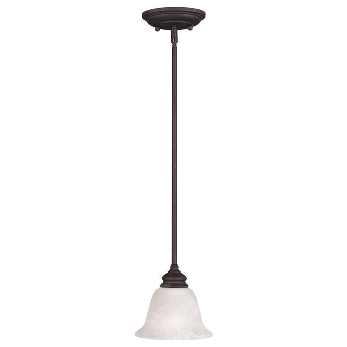 Livex Lighting - 1340-07 - One Light Mini Pendant - Essex - Bronze