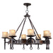 Livex Lighting - 4868-67 - Eight Light Chandelier - Cape May - Olde Bronze