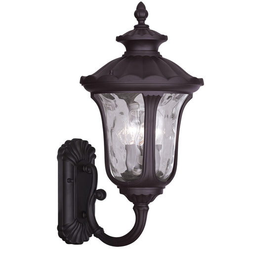 Livex Lighting - 7862-07 - Three Light Outdoor Wall Lantern - Oxford - Bronze