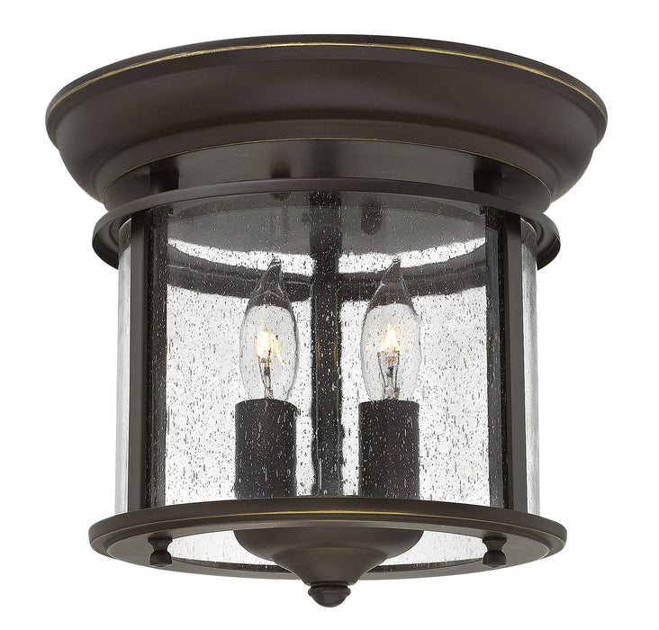 Hinkley - 3472OB - Two Light Flush Mount - Gentry - Olde Bronze
