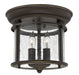 Hinkley - 3472OB - Two Light Flush Mount - Gentry - Olde Bronze