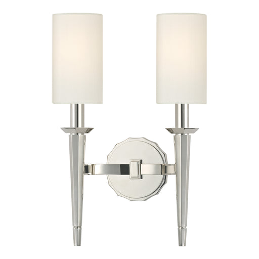 Hudson Valley - 8882-PN - Two Light Wall Sconce - Tioga - Polished Nickel