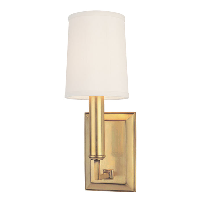 Hudson Valley - 811-AGB - One Light Wall Sconce - Clinton - Aged Brass