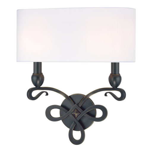 Hudson Valley - 7212-OB - Two Light Wall Sconce - Pawling - Old Bronze