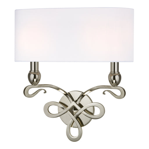 Hudson Valley - 7212-PN - Two Light Wall Sconce - Pawling - Polished Nickel