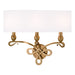 Hudson Valley - 7213-AGB - Three Light Wall Sconce - Pawling - Aged Brass