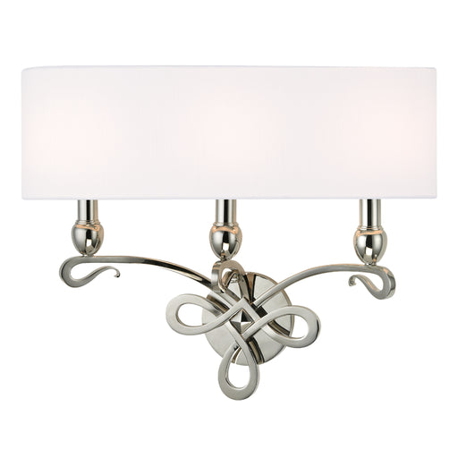 Hudson Valley - 7213-PN - Three Light Wall Sconce - Pawling - Polished Nickel