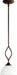 Quorum - 3050-86 - One Light Pendant - Brooks - Oiled Bronze