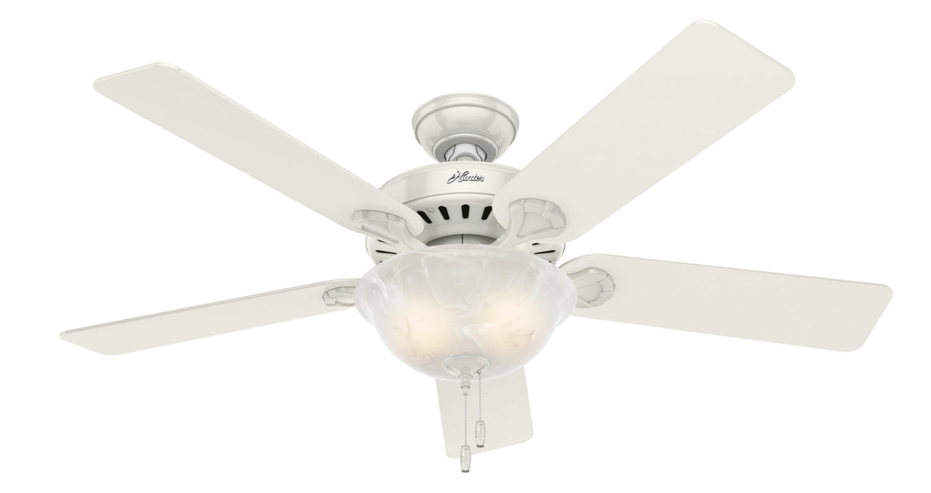 Hunter 52" Pro`s Best Ceiling Fan with LED Light Kit and Pull Chains