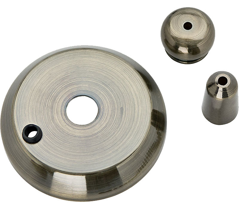 Casablanca - 99131 - Cap and Finial - Cap and Finial Pack - Antique Brass