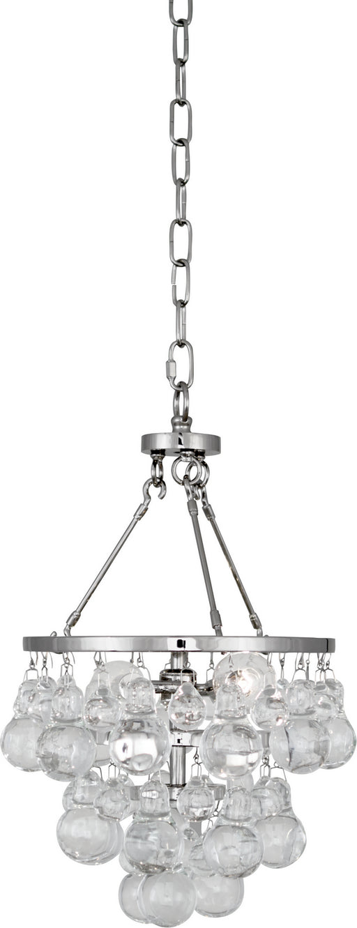 Robert Abbey - S1006 - Two Light Pendant - Bling - Polished Nickel