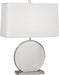 Robert Abbey - S3380 - One Light Table Lamp - Alice - Polished Nickel w/ Lucite