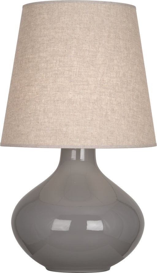 Robert Abbey - ST991 - One Light Table Lamp - June - Smoky Taupe Glazed Ceramic