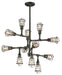 Troy Lighting - F3817 - 12 Light Chandelier - Conduit - Old Silver