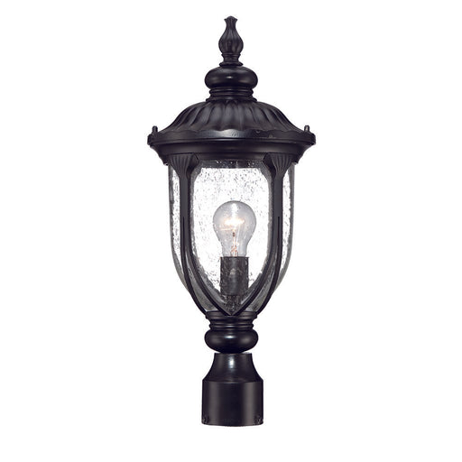 Acclaim Lighting - 2217BK - One Light Outdoor Post Mount - Laurens - Matte Black