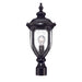 Acclaim Lighting - 2217BK - One Light Outdoor Post Mount - Laurens - Matte Black