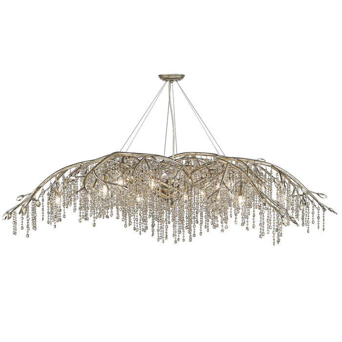 24 Light Chandelier from the Autumn Twilight MG collection in Mystic Gold finish