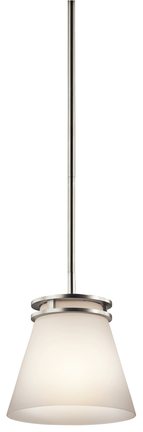 Kichler - 1687NI - One Light Mini Pendant - Hendrik - Brushed Nickel