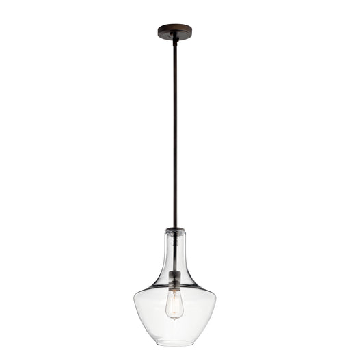 Kichler - 42141OZCLR - One Light Pendant - Everly - Olde Bronze