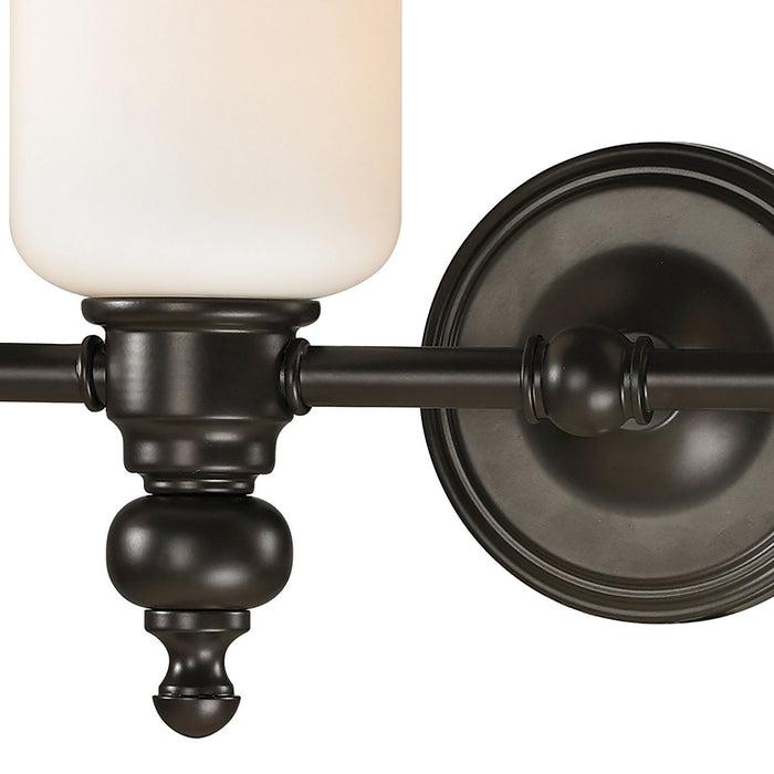 Four Light Vanity from the Bristol Way collection in Oil Rubbed Bronze finish