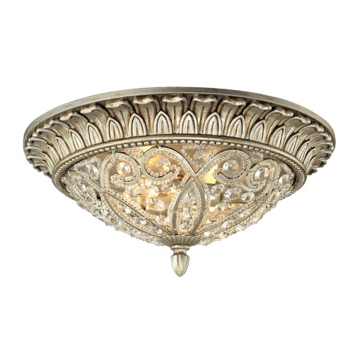 ELK Home - 11693/2 - Two Light Flush Mount - Andalusia - Aged Silver