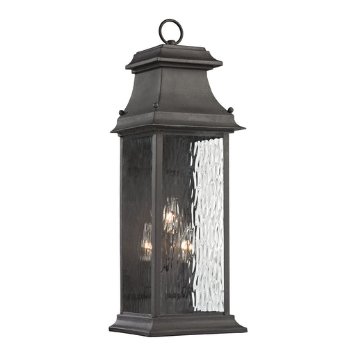ELK Home - 47051/3 - Three Light Wall Sconce - Forged Provincial - Charcoal