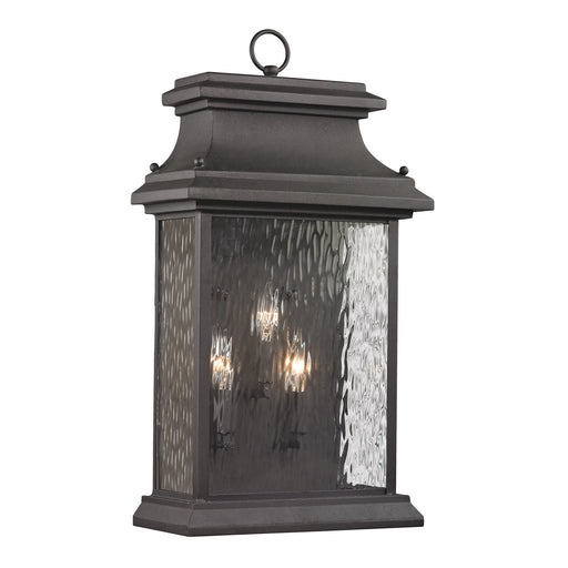 ELK Home - 47054/3 - Three Light Wall Sconce - Forged Provincial - Charcoal