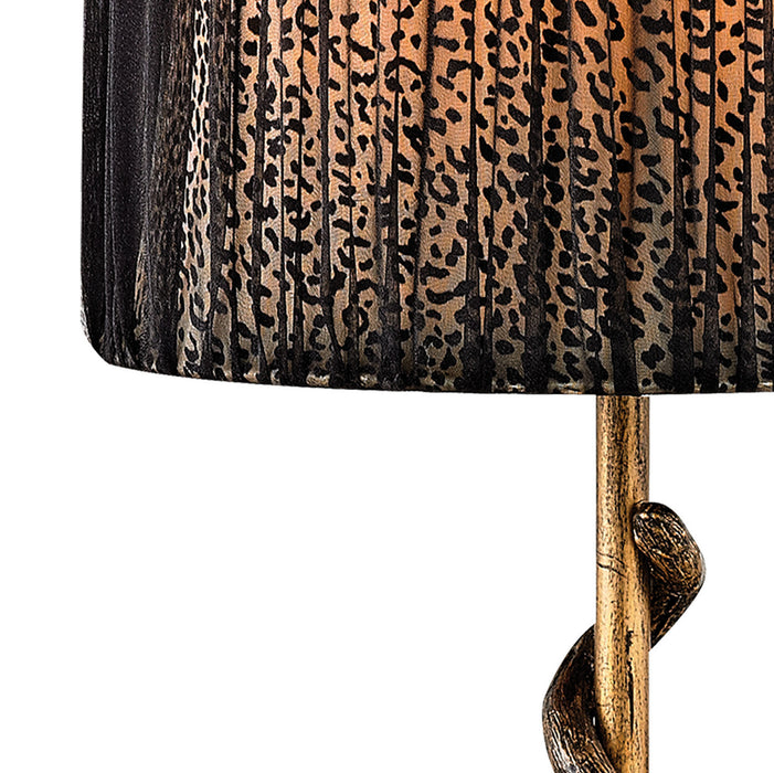 One Light Table Lamp from the Aston collection in Bissau Bronze finish