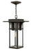 Hinkley - 2322OZ - One Light Hanging Lantern - Manhattan - Oil Rubbed Bronze