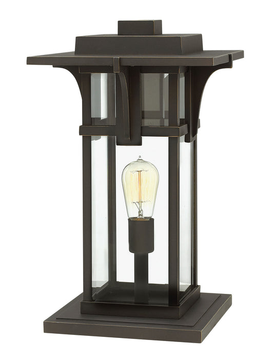 Hinkley - 2327OZ - One Light Post Top - Manhattan - Oil Rubbed Bronze