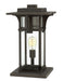 Hinkley - 2327OZ - One Light Post Top - Manhattan - Oil Rubbed Bronze