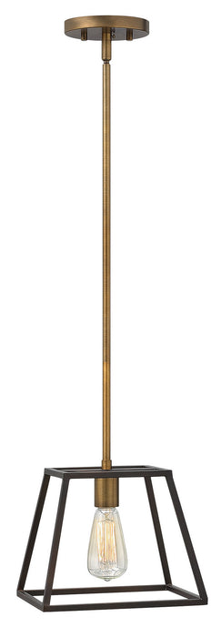 Hinkley - 3337BZ - One Light Pendant - Fulton - Bronze