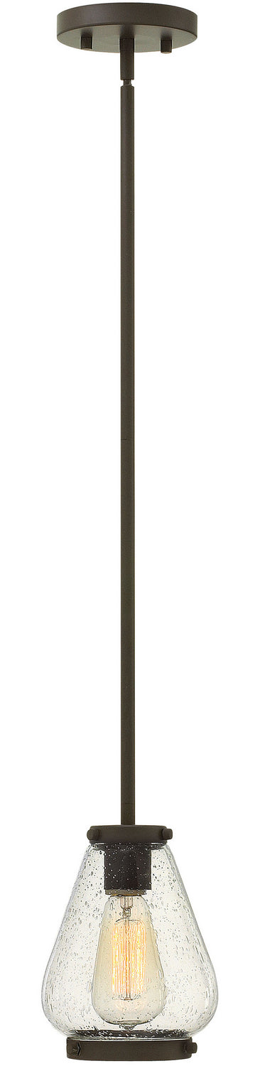 Hinkley - 3687OZ - One Light Pendant - Finley - Oil Rubbed Bronze