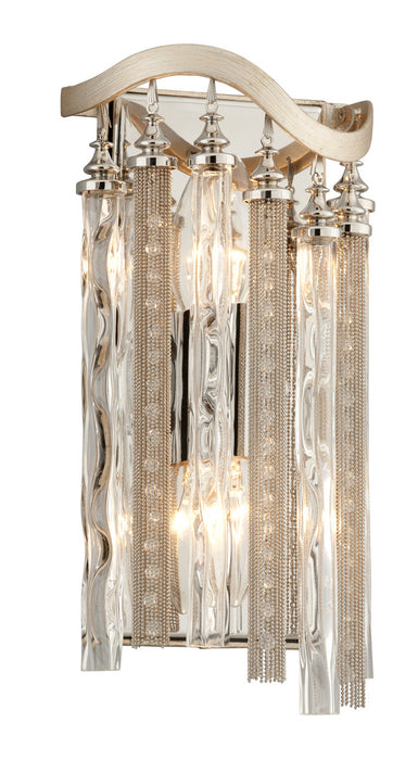 Corbett Lighting - 176-12 - Two Light Wall Sconce - Chimera - Tranquility Silver Leaf