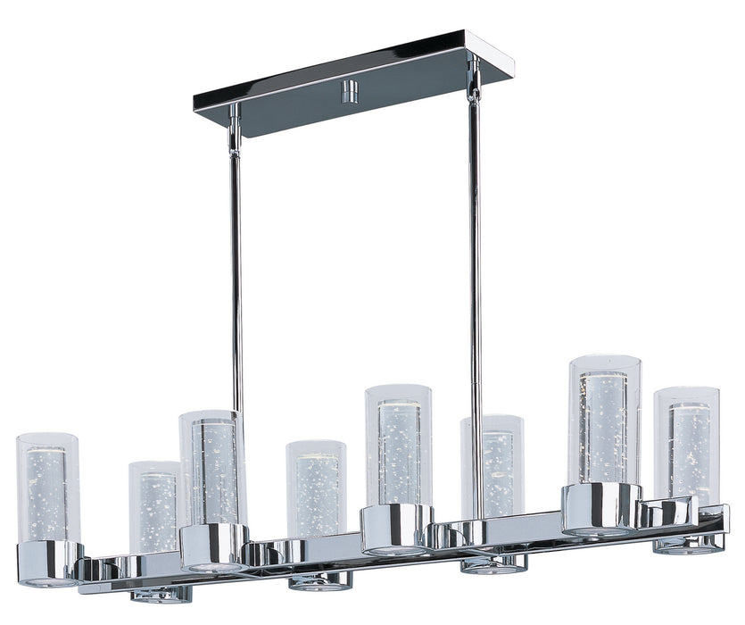 LED Chandelier from the Sync collection in Polished Chrome finish